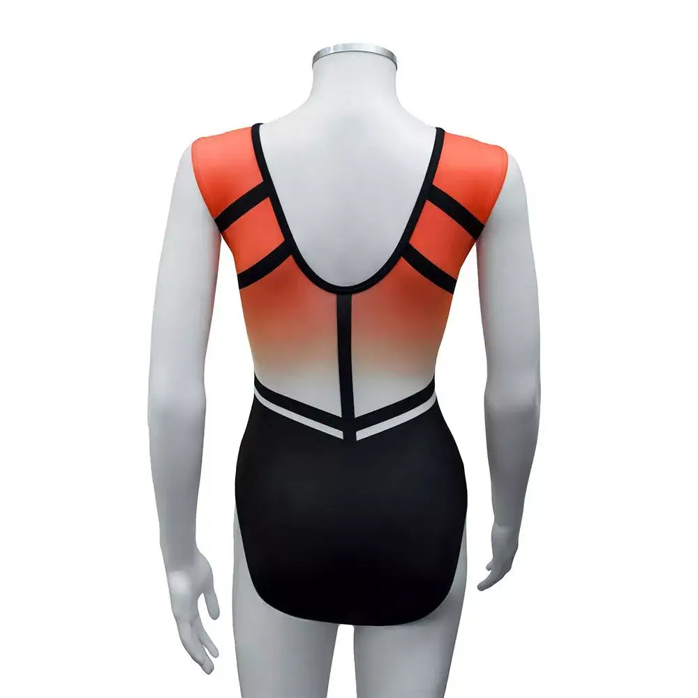 Gymnastikanzug Antheia Neon Orange
