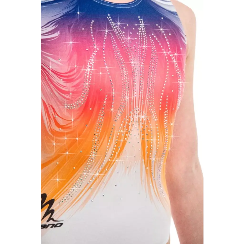 Gymnastikanzug Embers White Multi