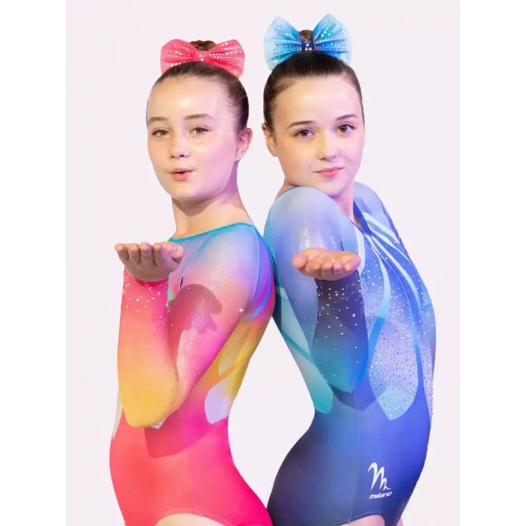 Gymnastikanzug Sparkle Blue