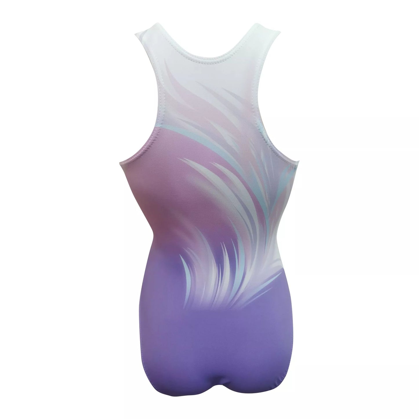 Shine Racer Back Sleeveless Leotard - Lilac